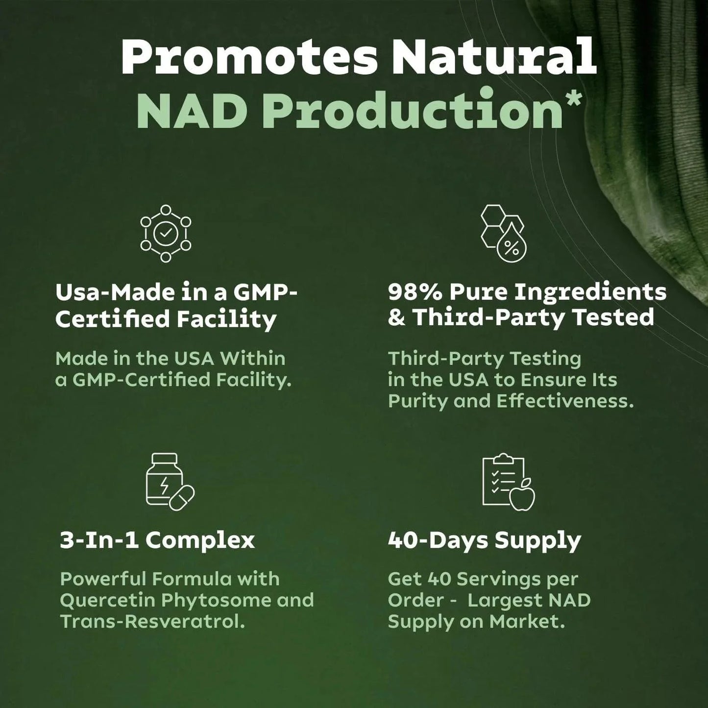 Reus Research NR900 – NAD+ Supplement (80 Capsules)